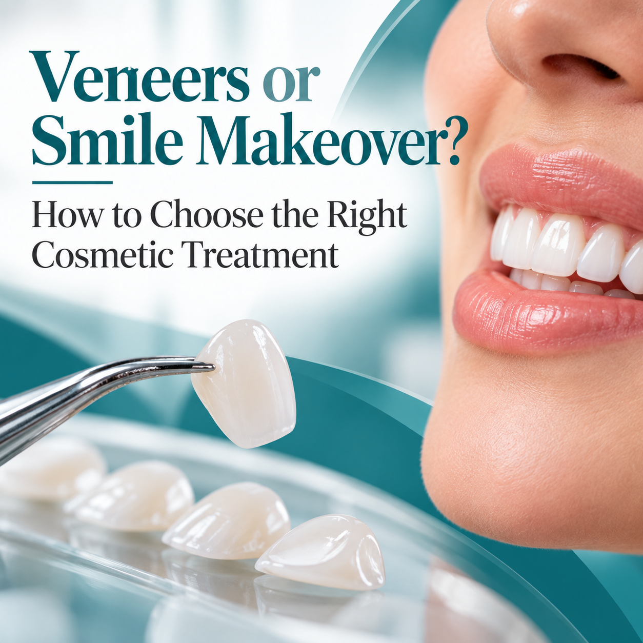 Veneers or Smile Makeover? How to Choose the Right Cosmetic Treatment